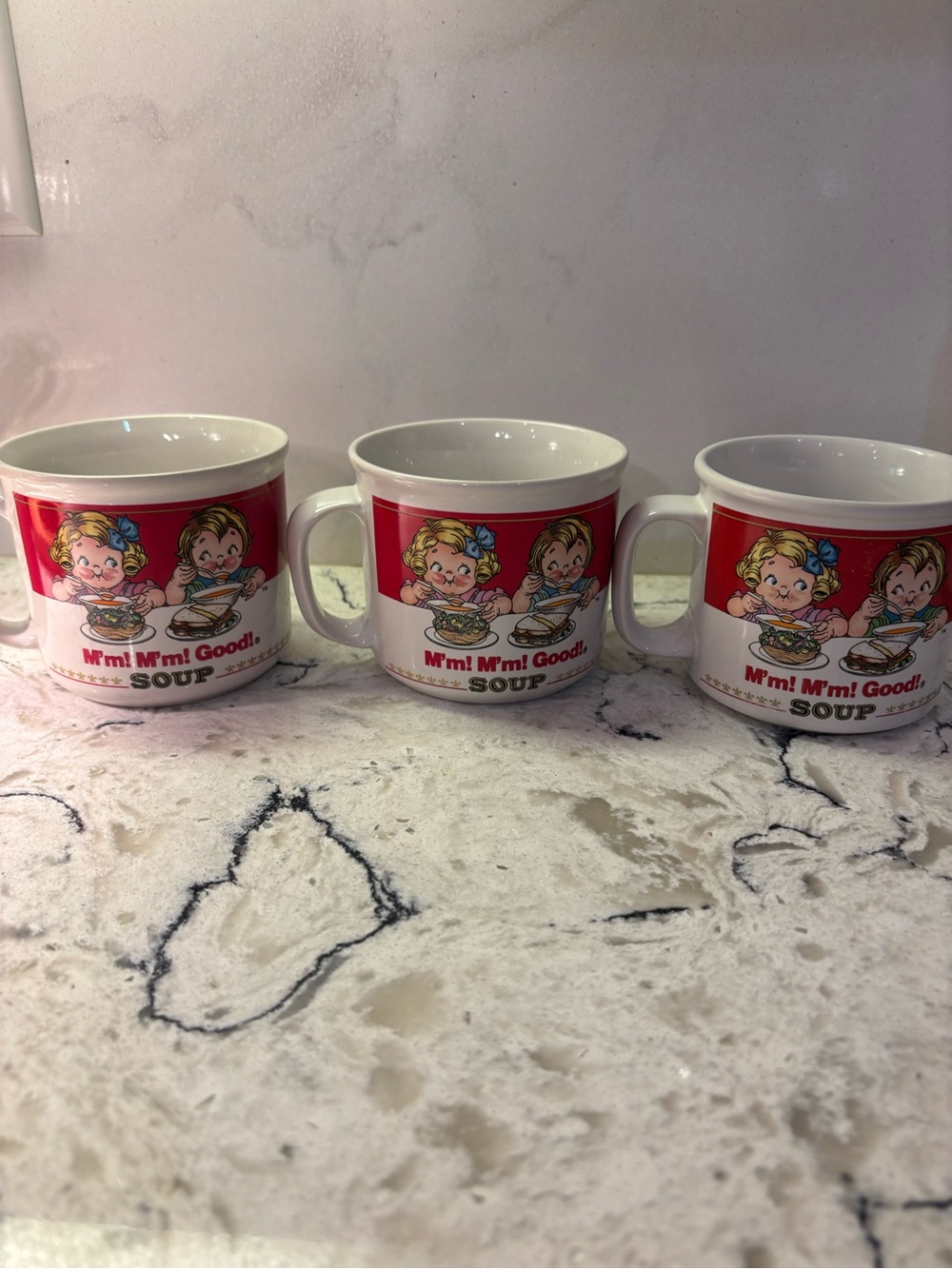 Vintage Campbell's Soup Kids Mugs